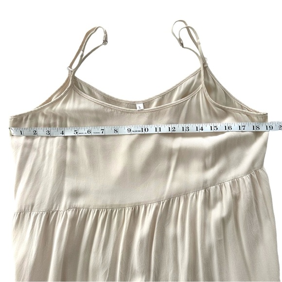 ๐ด Maxi Sundress with Spaghetti Straps, Flowy - Picture 3 of 5